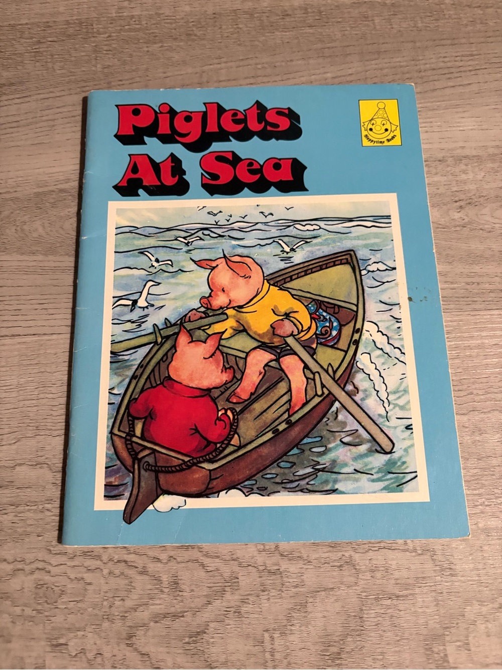 Vintage Piglets at Sea Paperback Book